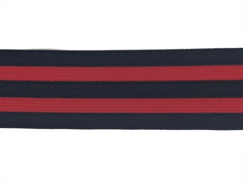 40mm gummiband gestreift - 40mm,