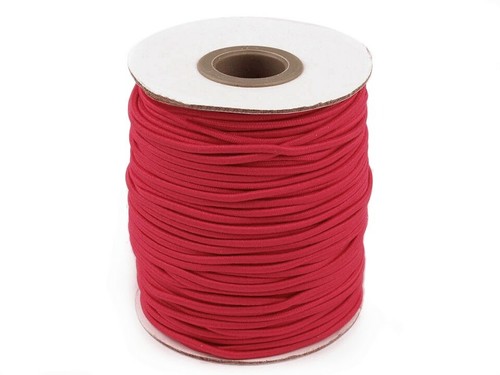 2mm gummikordel gummiband - 2mm,
