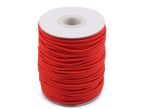 2mm gummikordel gummiband - 2mm,